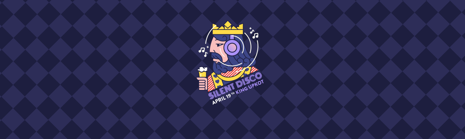 silent disco banner