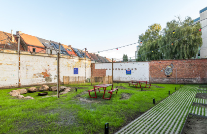 Outdoor area of Field Upkot Ghent