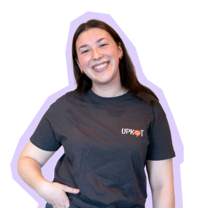 Upkot coach Evelien