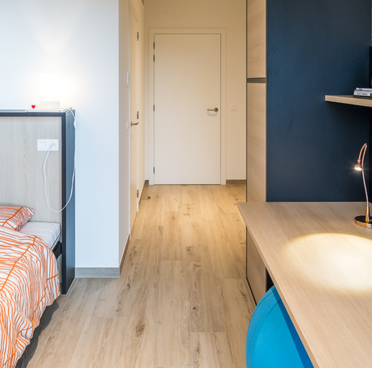 Upcomfort student room in Demer Upkot Hasselt.