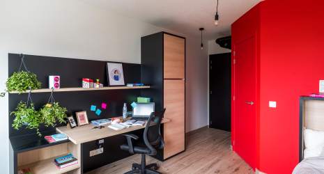 Open day Campus Upkot student rooms in Mons