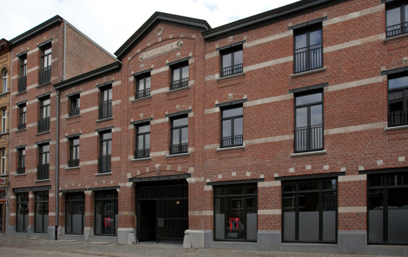 't Eilandje Upkot student rooms in Antwerp.