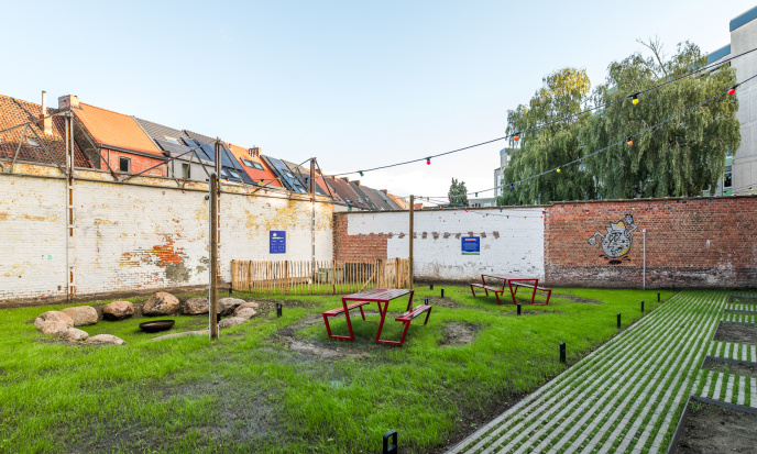 Outdoor area of Field Upkot Ghent