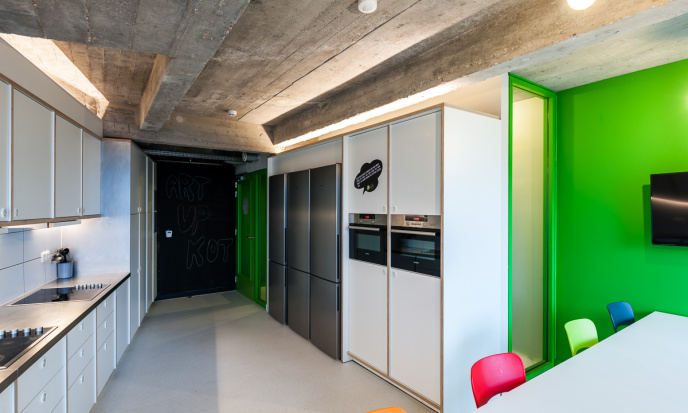Art Upkot kitchen
