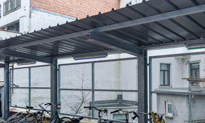 Art Upkot bicycle parking