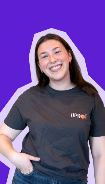 Upkot coach Evelien